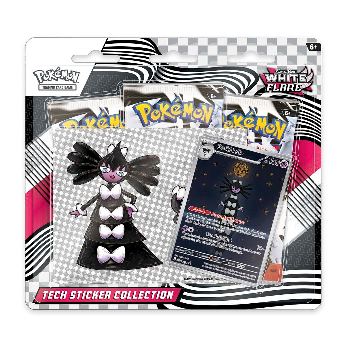 Pokémon TCG SV10.5 - White Flare Tech Sticker Blister (EN)