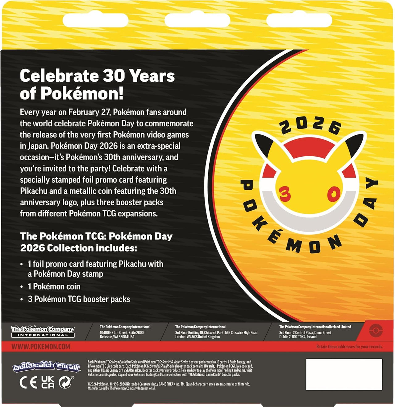 Pokémon TCG: Pokémon Day 2026 Collection (EN)