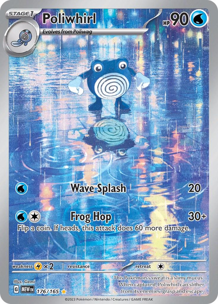Pokémon TCG - Poliwhirl 176 Carte Simple