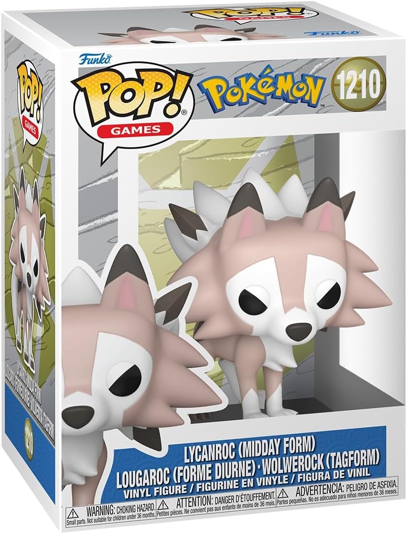 Funko Pop! Pokémon - Lougaroc (Forme Diurne)