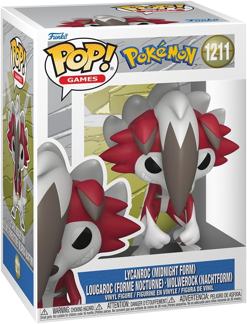 Funko Pop! Pokémon - Lougaroc (Forme Nocturne)