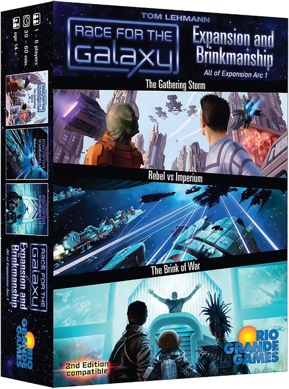 Race for the Galaxy Expansion and Brinkmanship Expansion (EN)