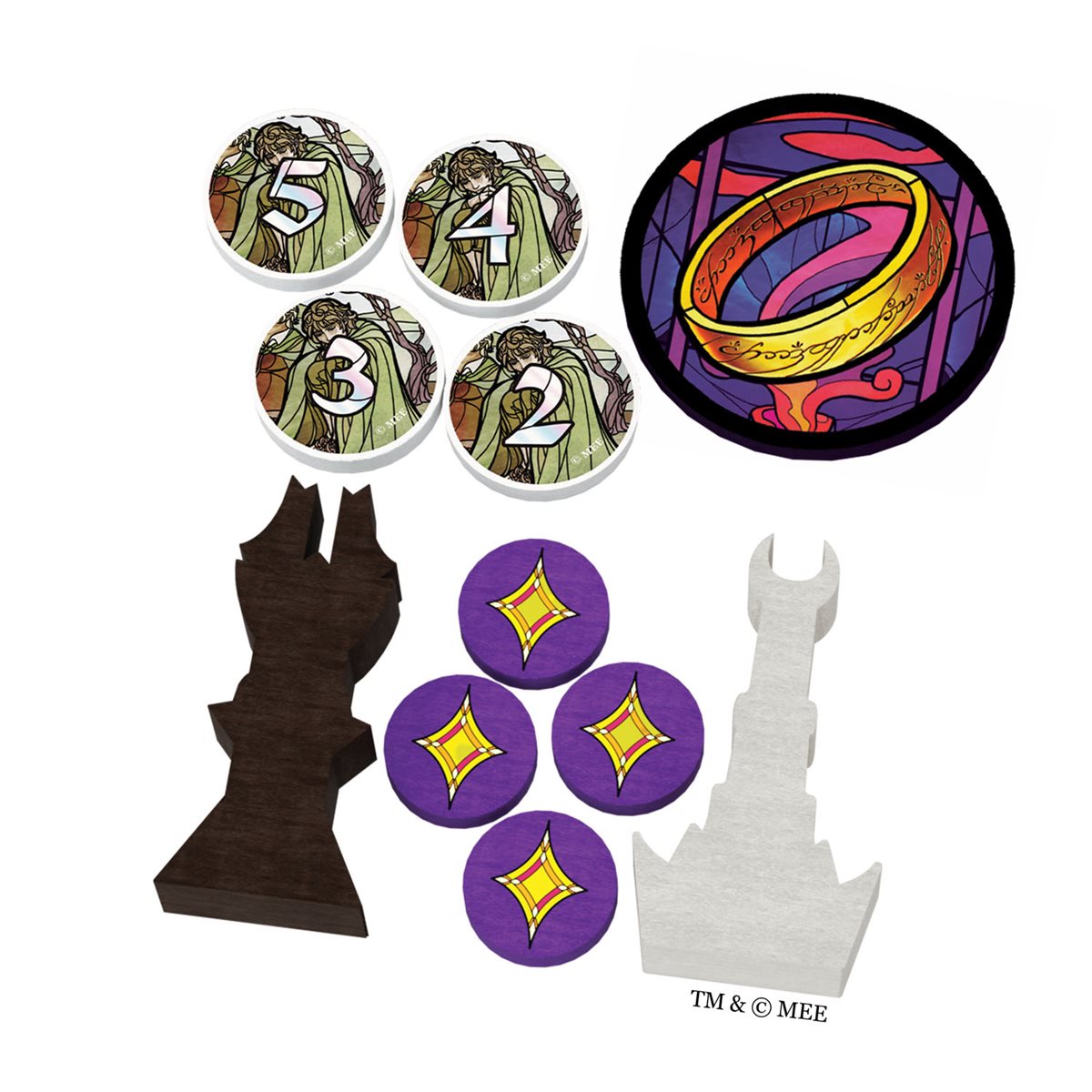 La Communauté de l'Anneau : Le Jeu de Plis Coopératif (FR)