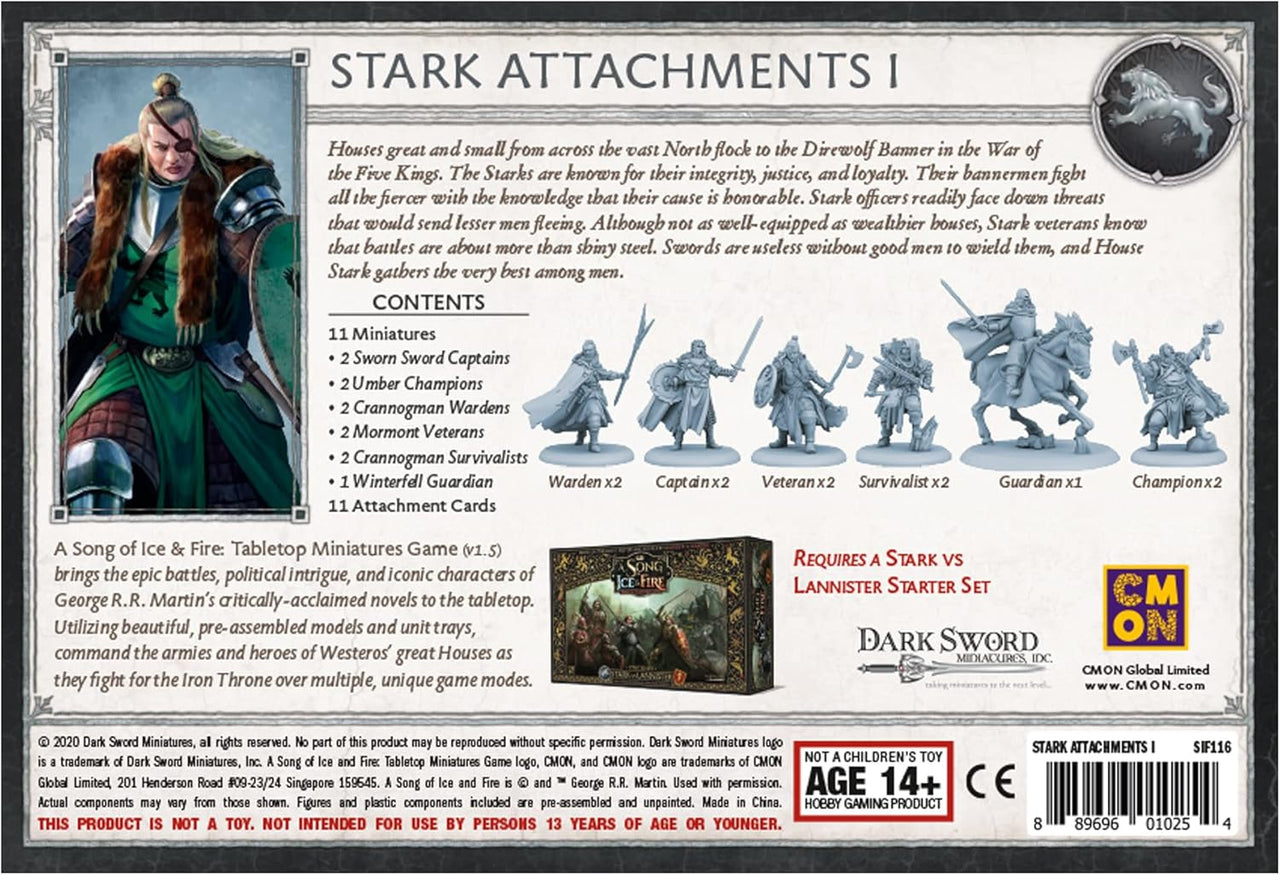 A Song of Ice and Fire - Stark Attachments #1 (EN)