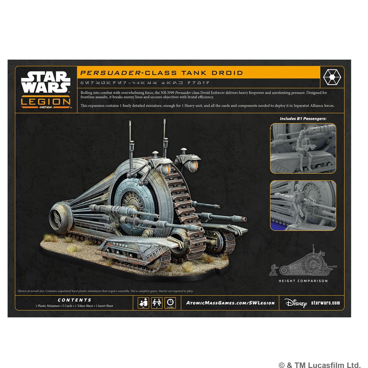 Star Wars: Legion - NR-N99 Persuader Droid (ML)