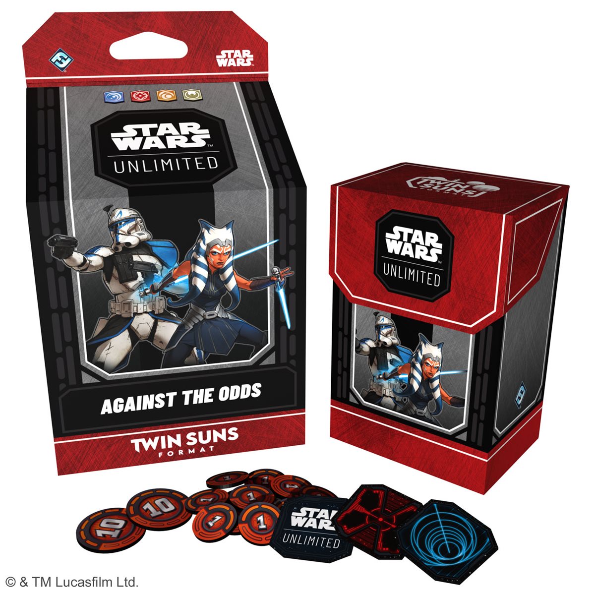 Star Wars: Unlimited - Improvised Tactics: Ahsoka Tano and Rex Twin Suns Deck (EN)