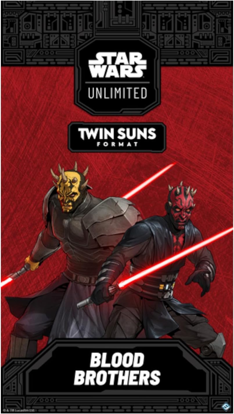 Star Wars: Unlimited - Blood Brothers: Maul and Savage Opress Twin Suns Deck (EN)