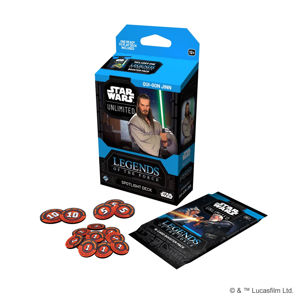 Star Wars: Unlimited - Legends of the Force - Qui-Gon Jinn Spotlight Deck (EN)