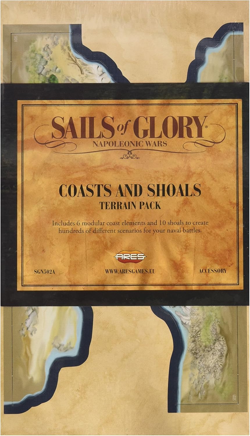 Sails of Glory: Coast & Shoals - Terrain Pack (EN)