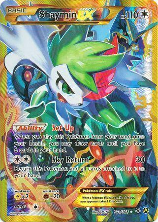 Pokémon TCG - Shaymin EX #77a/108