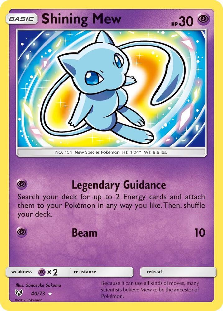 Pokémon TCG - Shining Mew #40/73