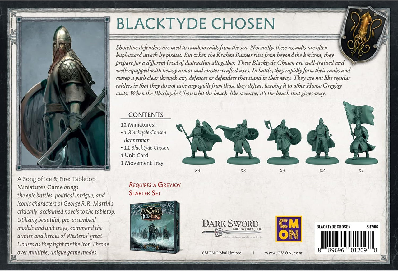 A Song of Ice and Fire - Greyjoy Blacktyde Chosen (EN)