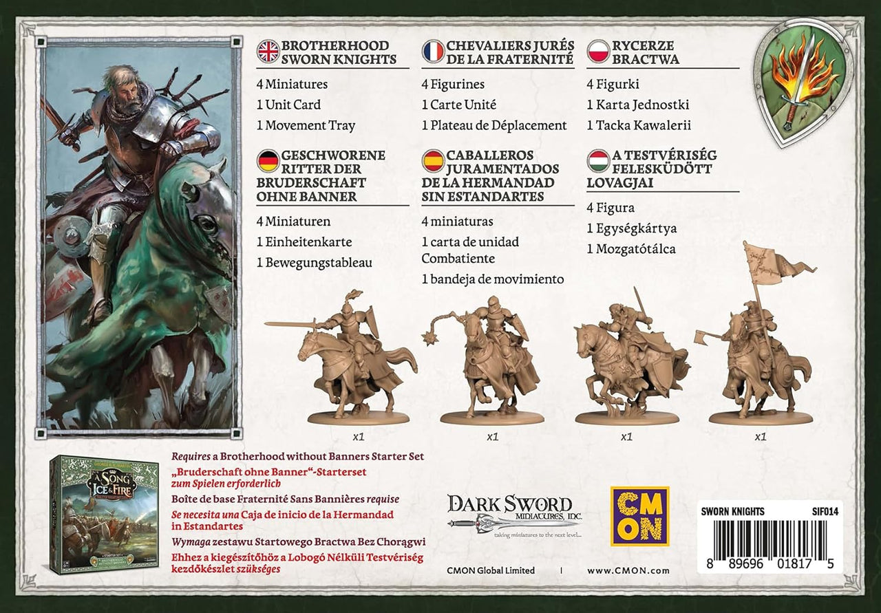 A Song of Ice and Fire - Brotherhood Without Banners Sworn Knights (EN)