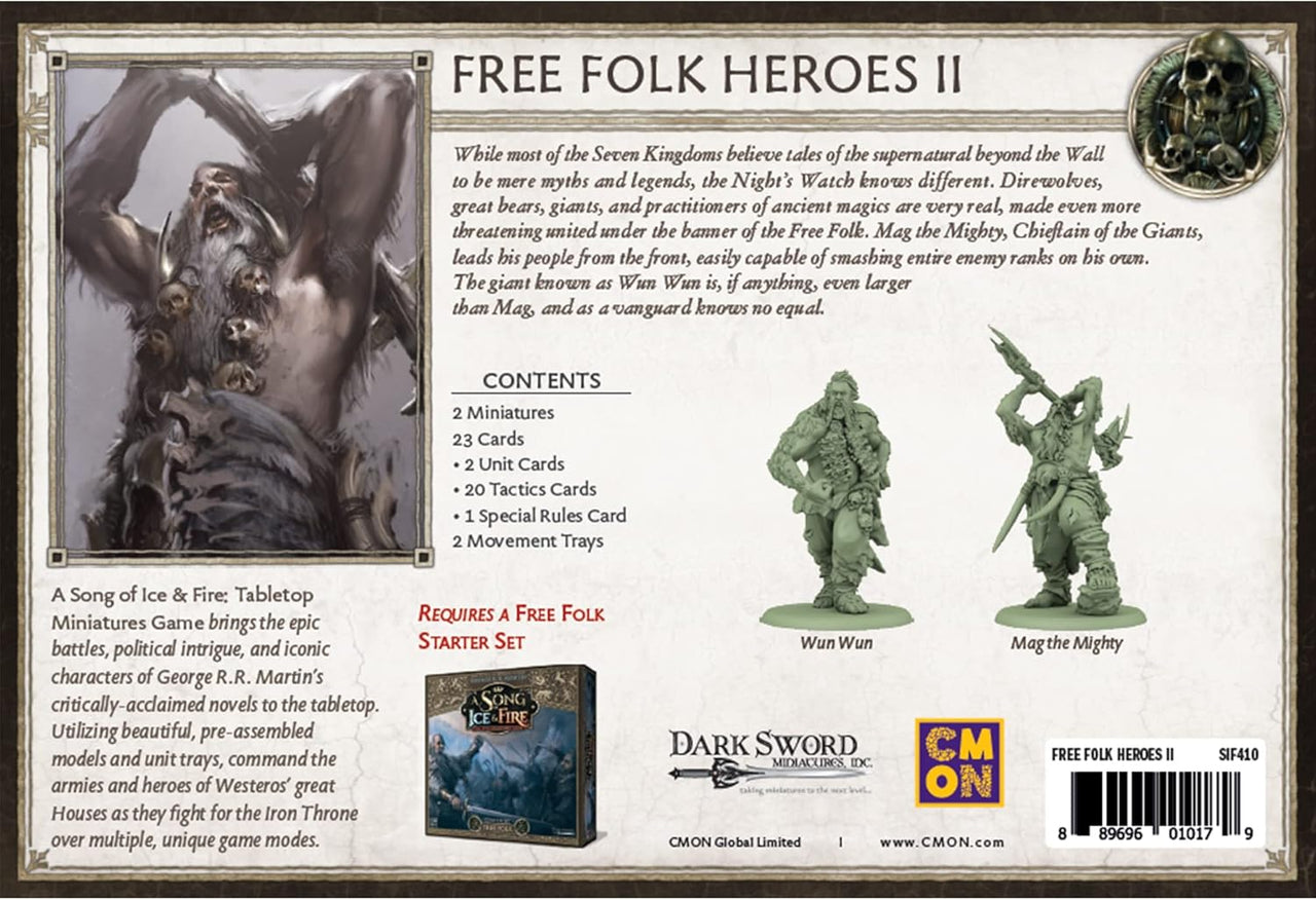 A Song of Ice and Fire - Free Folk Heroes Box #2 (EN)