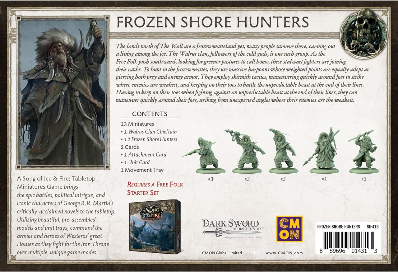 A Song of Ice and Fire - Free Folk Frozen Shore Hunters (EN)