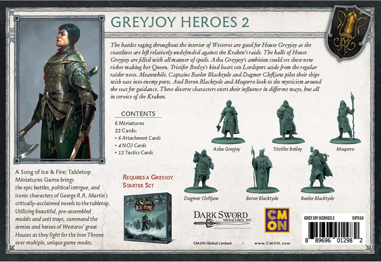 A Song of Ice and Fire - Greyjoy Heroes #2 (EN)