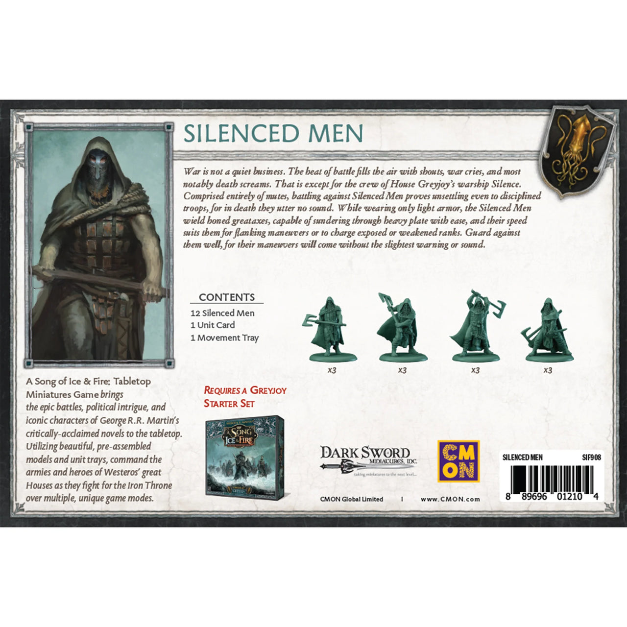 A Song of Ice and Fire - Greyjoy Silenced Men (EN)