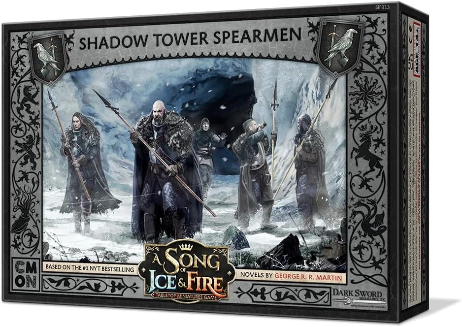 A Song of Ice and Fire - Night’s Watch Shadow Tower Spearmen (EN)