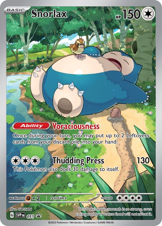 Pokémon TCG - Snorlax 51 Promo Sealed in original Plastic 