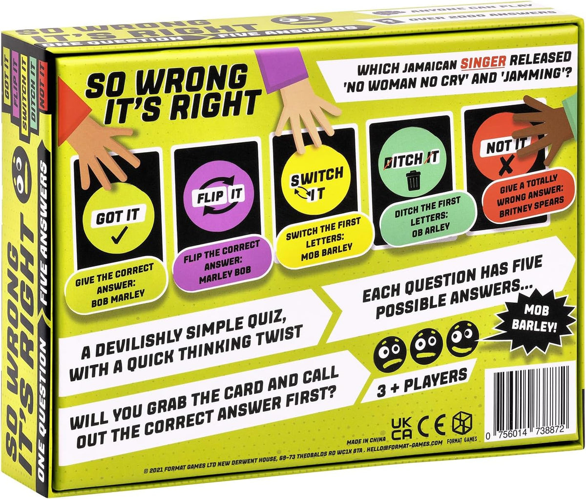 Incorrect Game So Wrong It's Right (EN)