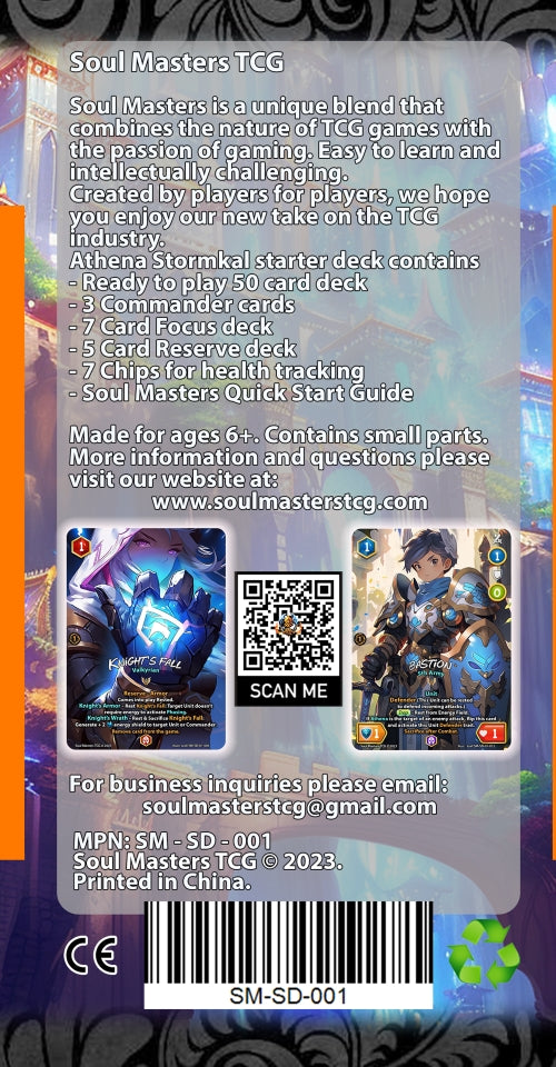Soul Masters: Athena Starter Deck 1st Edition (EN)