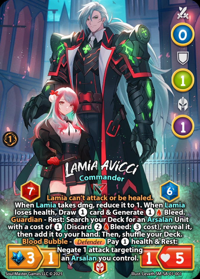 Soul Masters: Commander Deck Lamia Avicci 1st Edition (EN)
