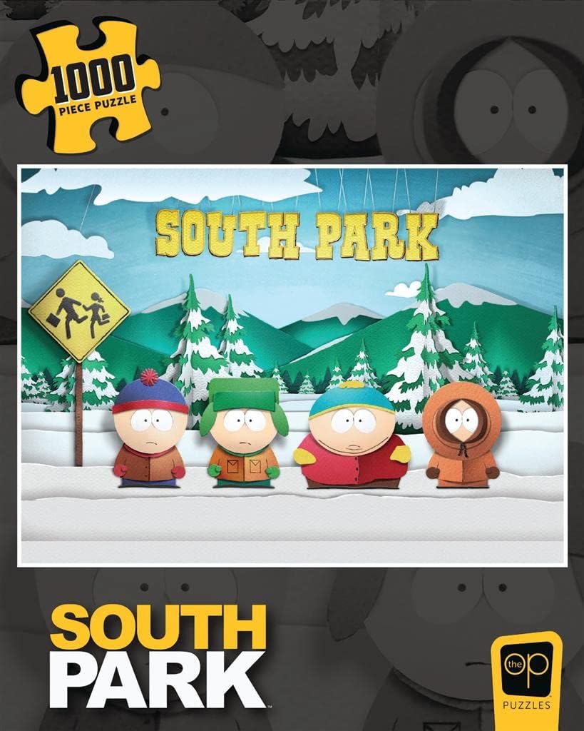 South Park Paper Bus Stop - Casse-Tête 1000 morceaux