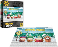 South Park Paper Bus Stop - 1000 pc Jigsaw Puzzle