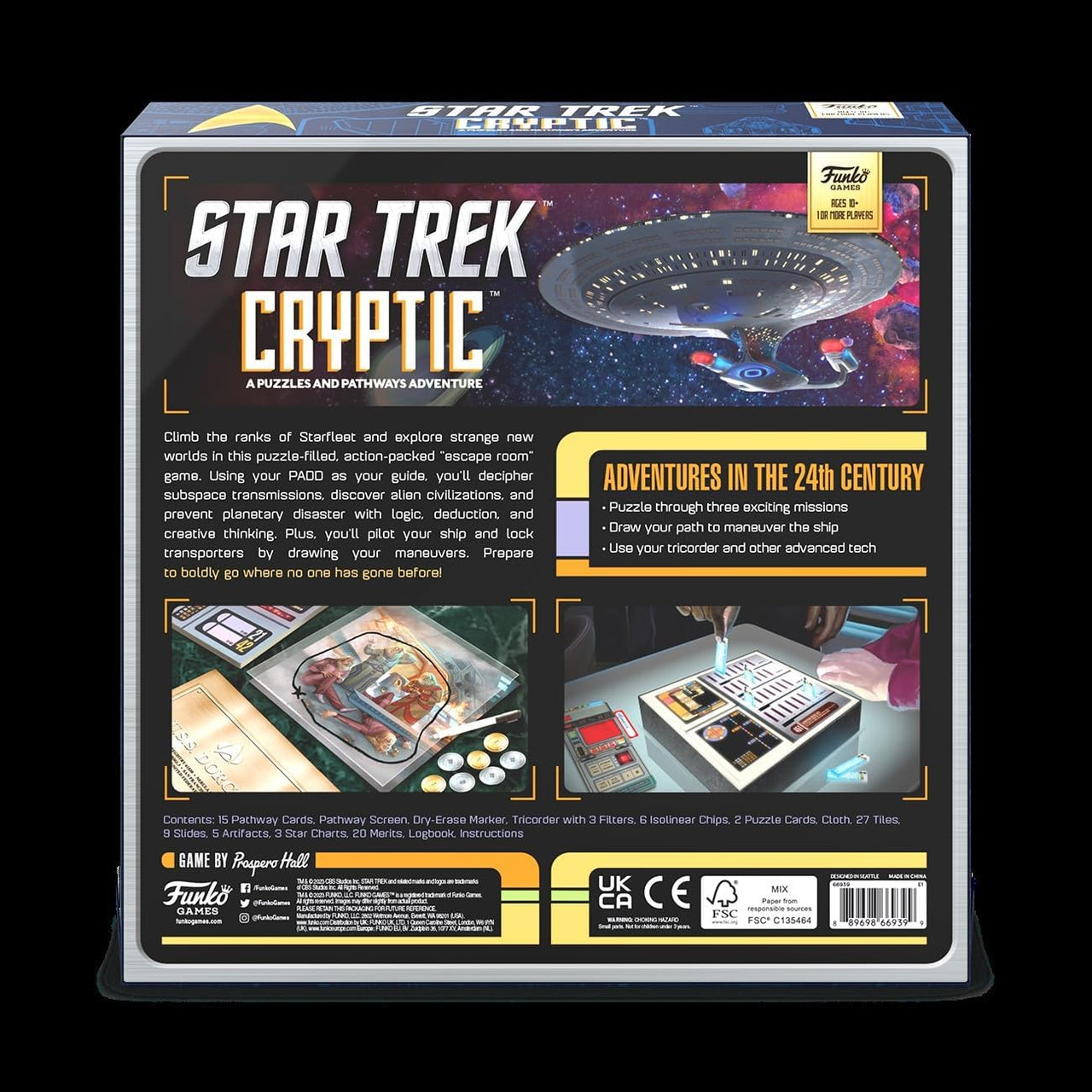 Star Trek Cryptic: A Puzzle and Pathway Adventure (EN)