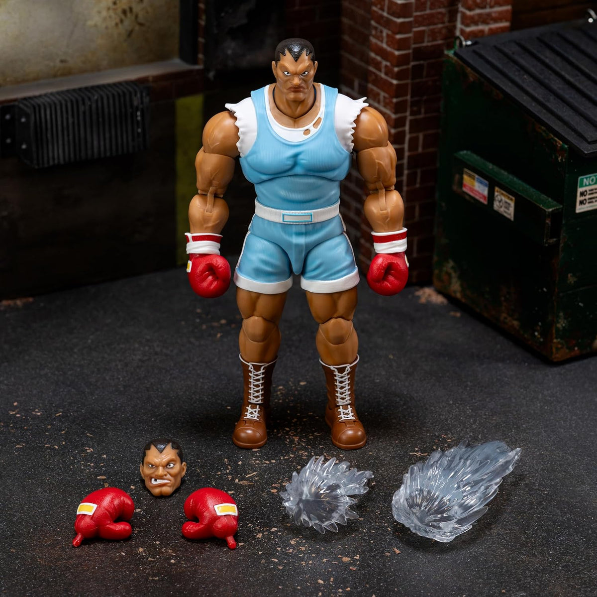 Street Fighter II : Balrog Action Figure 6"