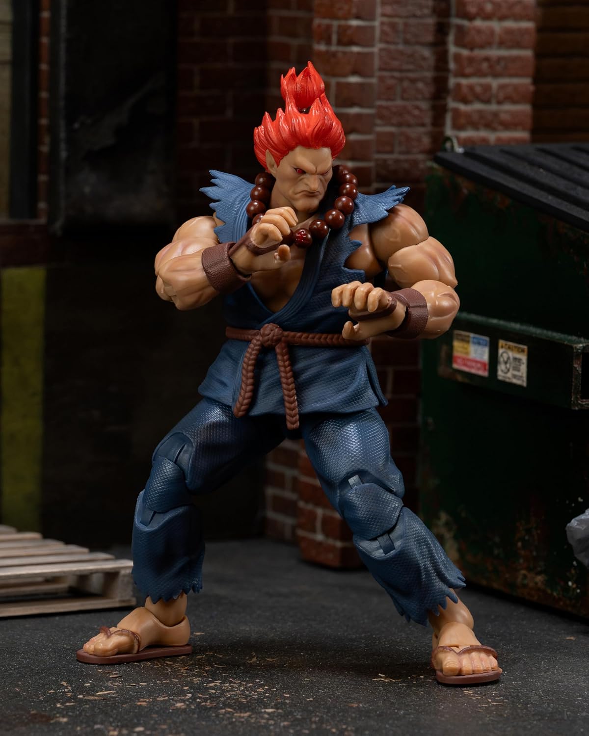 Street Fighter II:  Akuma Action Figure 6"