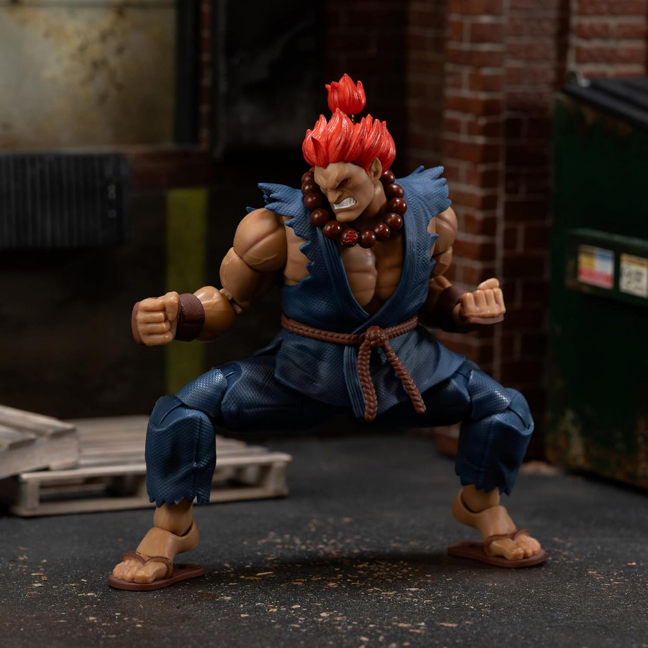 Street Fighter II:  Akuma Action Figure 6"