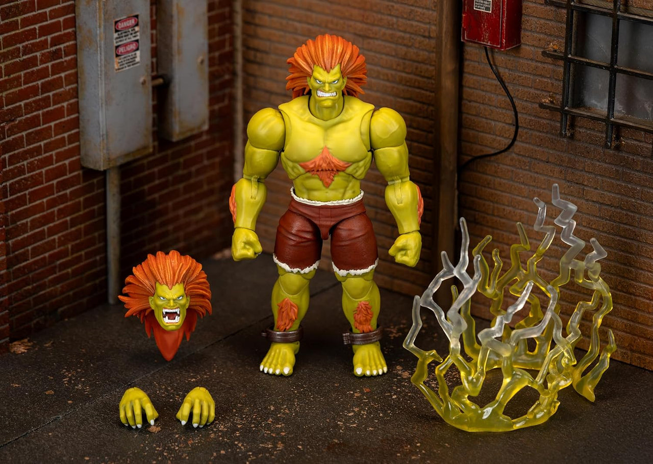 Street Fighter II : Blanka Deluxe Action Figure 7"