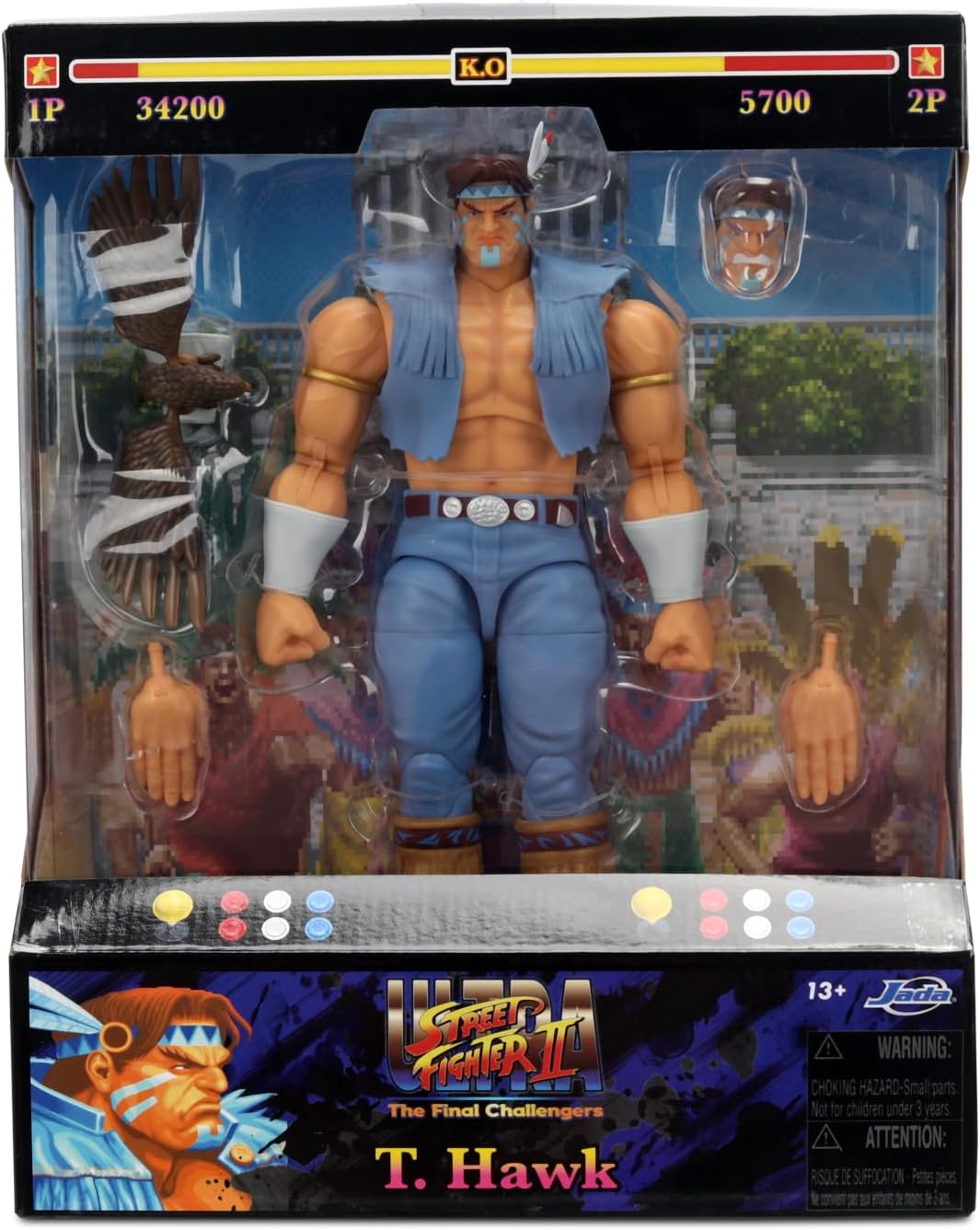 Street Fighter II : T. Hawk Action Figure 6"