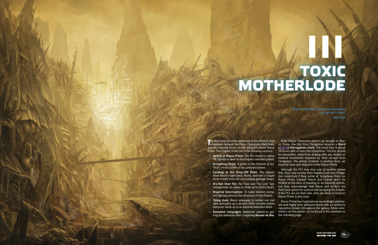 Star Wars: Edge of the Empire: Beyond the Rim (EN)