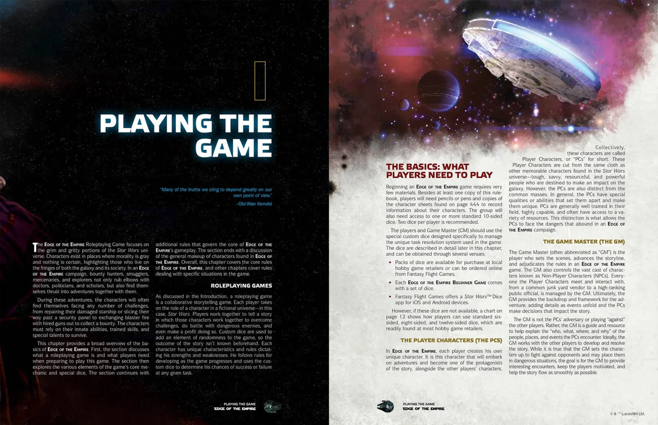 Star Wars: Edge of the Empire: Core Rulebook (EN)
