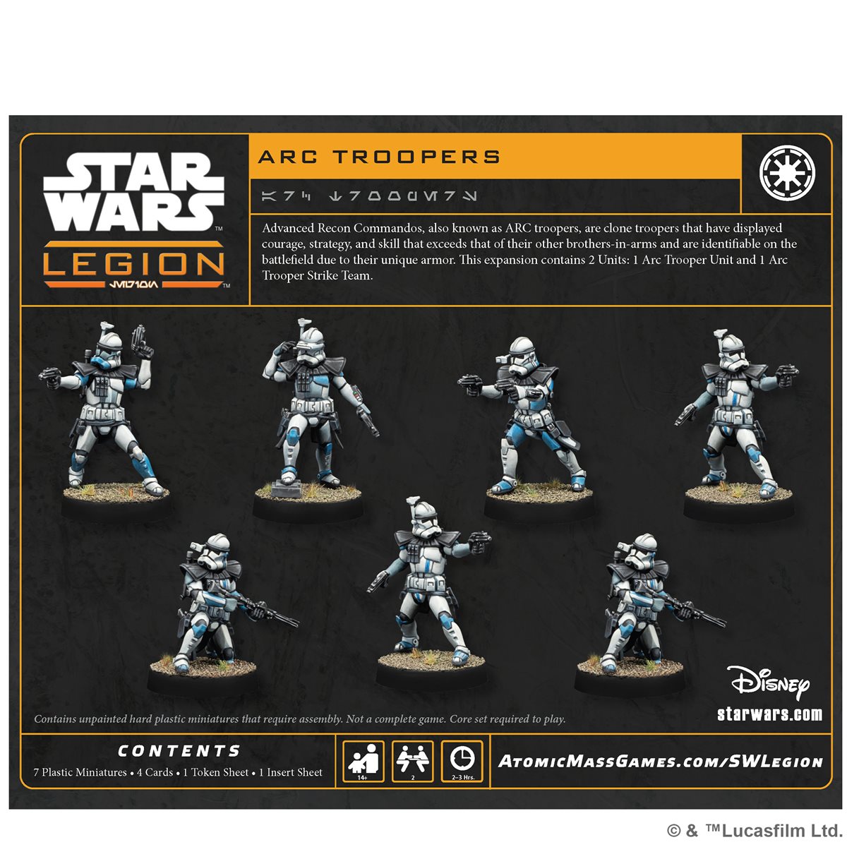 Star Wars: Legion - ARC Troopers - Unit Expansion (ML)