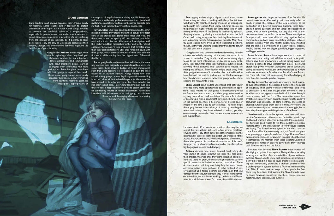 Star Wars: Force and Destiny: Endless Vigil (EN)