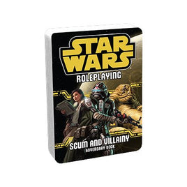 Star Wars Roleplaying: Scum and Villainy Adversaries Deck (EN)