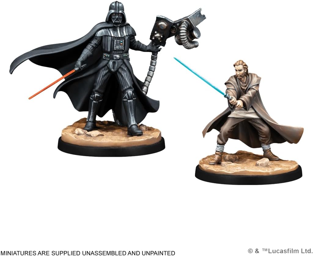 Star Wars: Shatterpoint  - You Cannot Run Duel Pack - Darth Vader Obi-Wan Kenobi