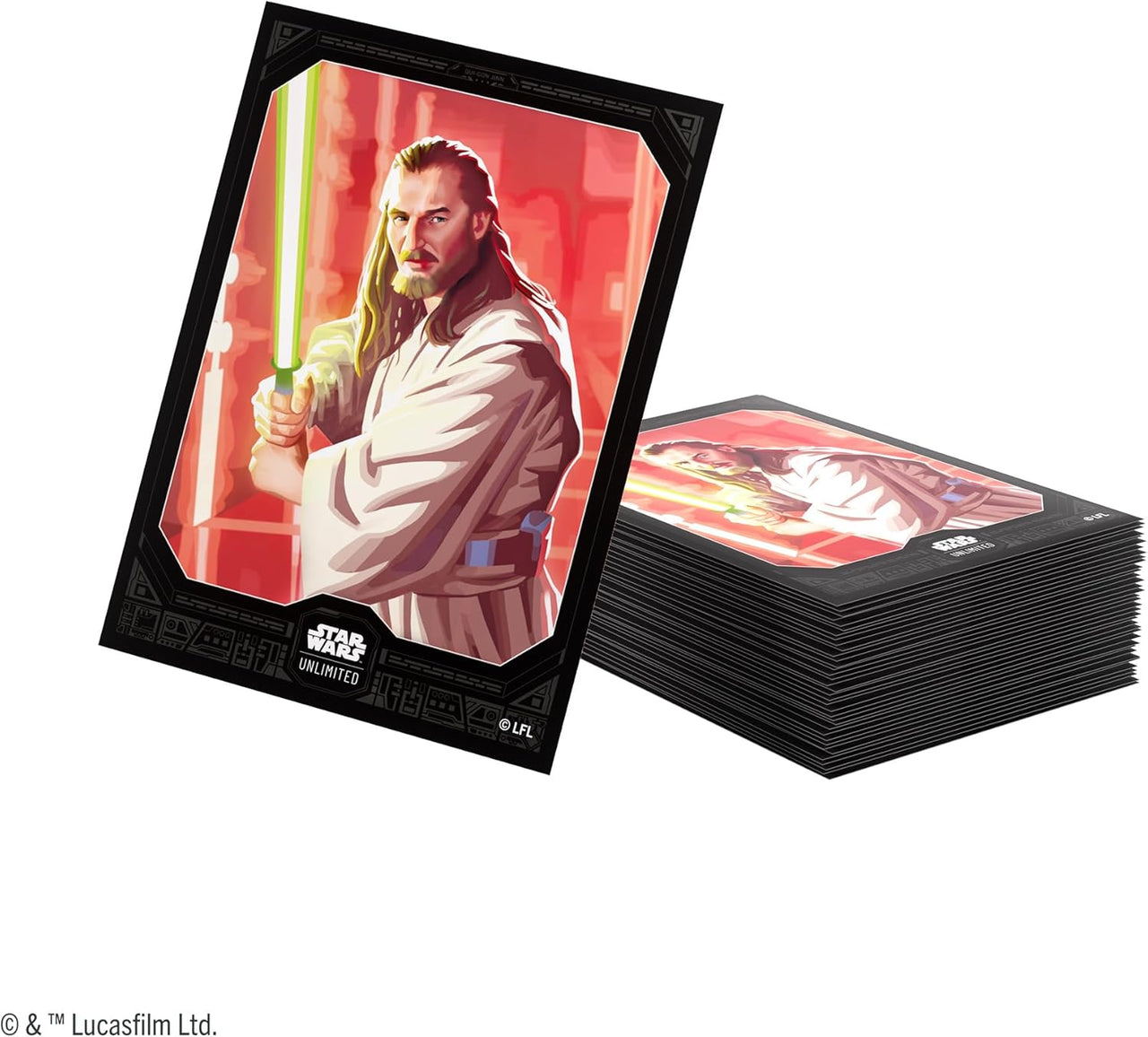 Star Wars: Unlimited - Legends of the Force: Art Sleeves: Qui-Gon Jinn