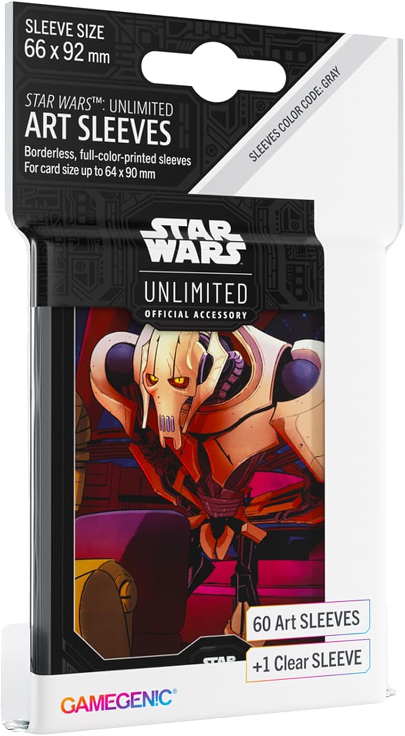 Star Wars: Unlimited : Art Sleeves: General Grievous (60) (ML)