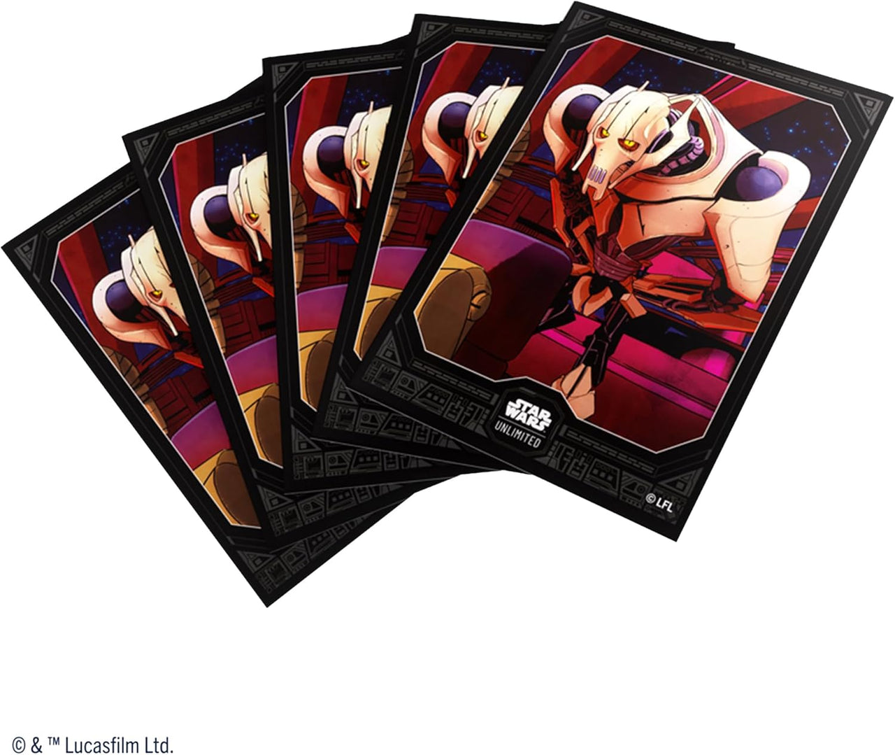 Star Wars: Unlimited : Art Sleeves: General Grievous (60) (ML)