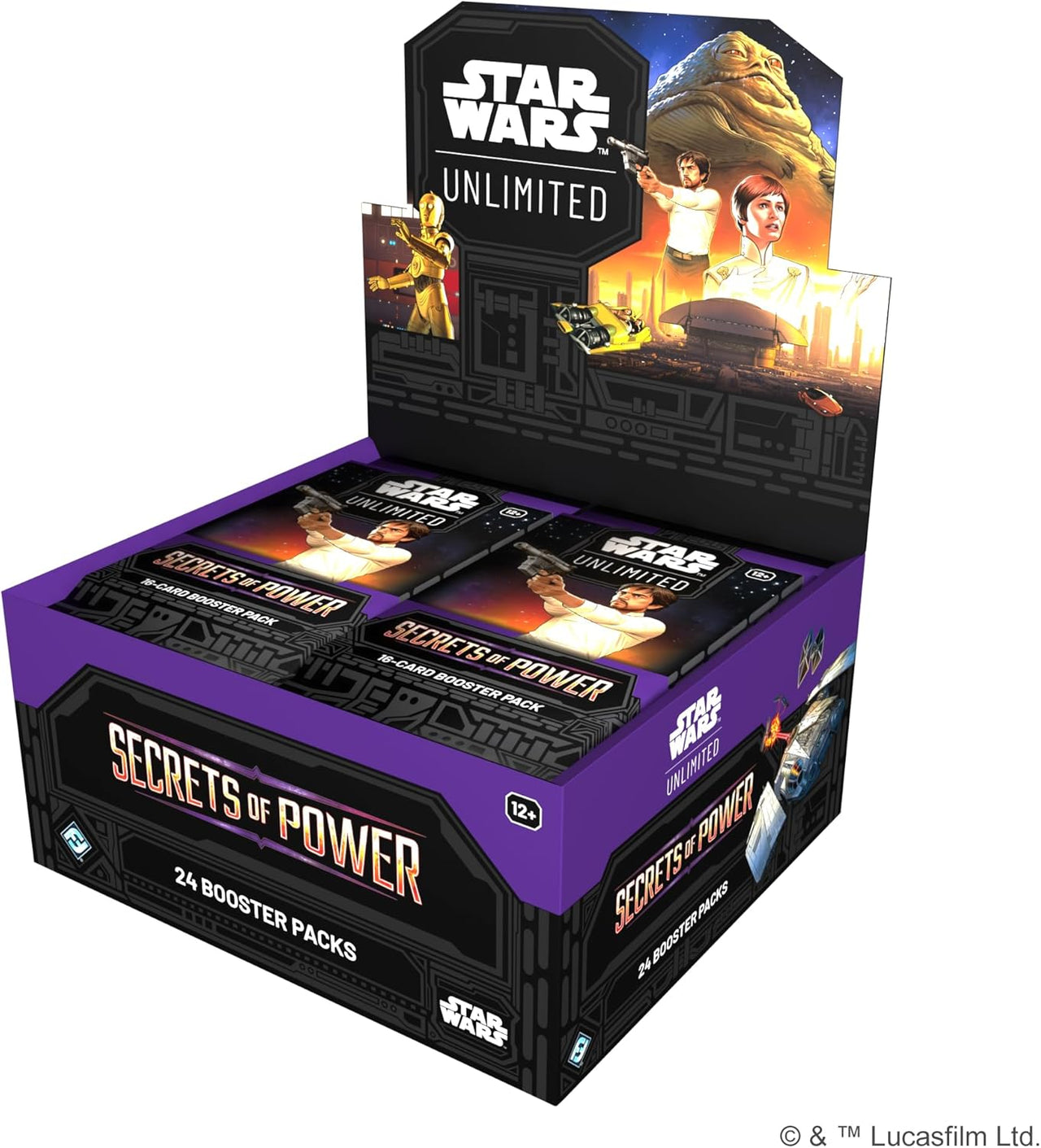Star Wars: Unlimited - Secrets of Power - Booster Display (EN)
