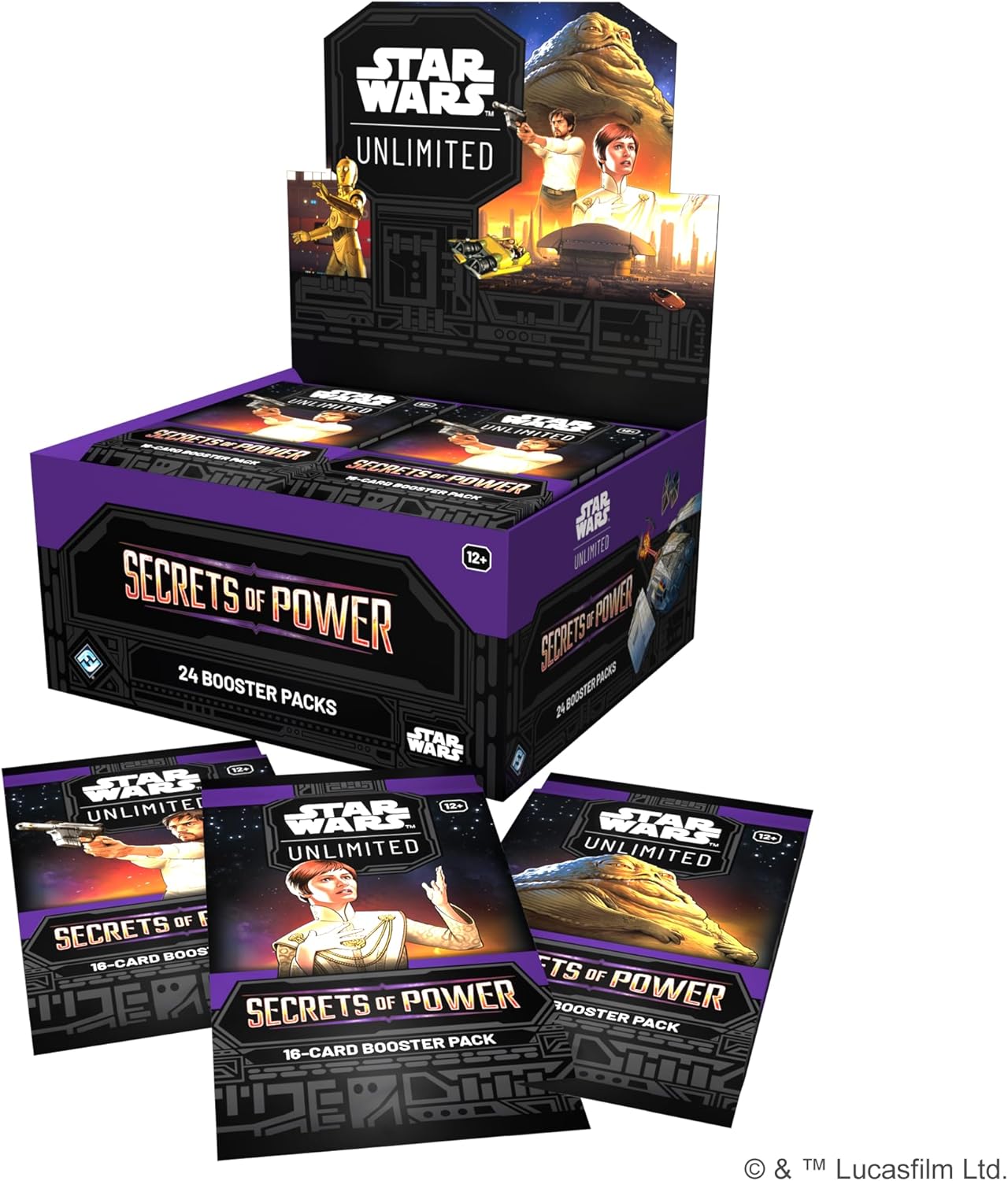 Star Wars: Unlimited - Secrets of Power - Booster Display (EN)