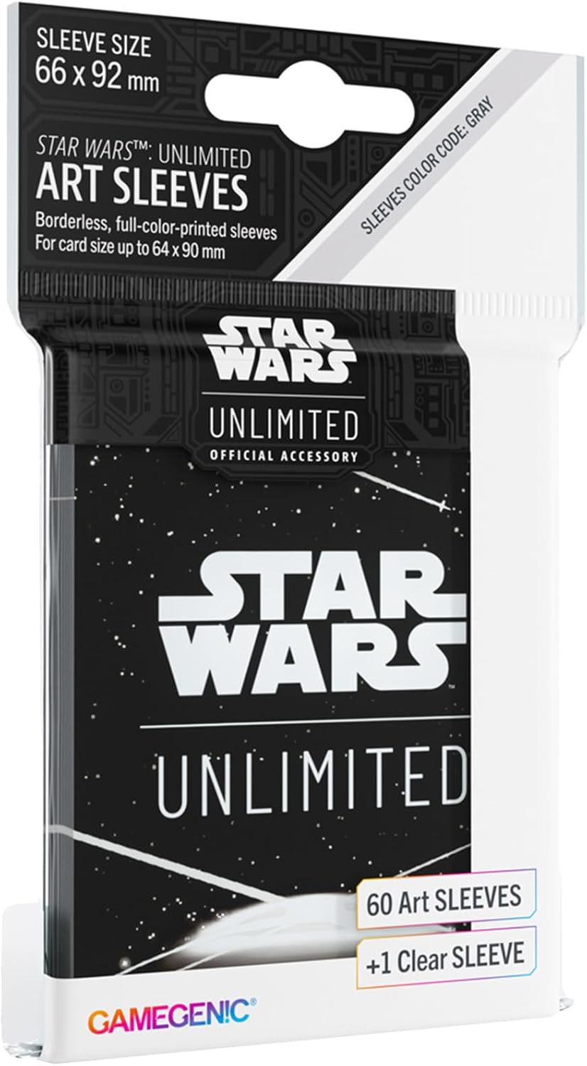 Star Wars: Unlimited : Art Sleeves: Card Back White (60) (ML)
