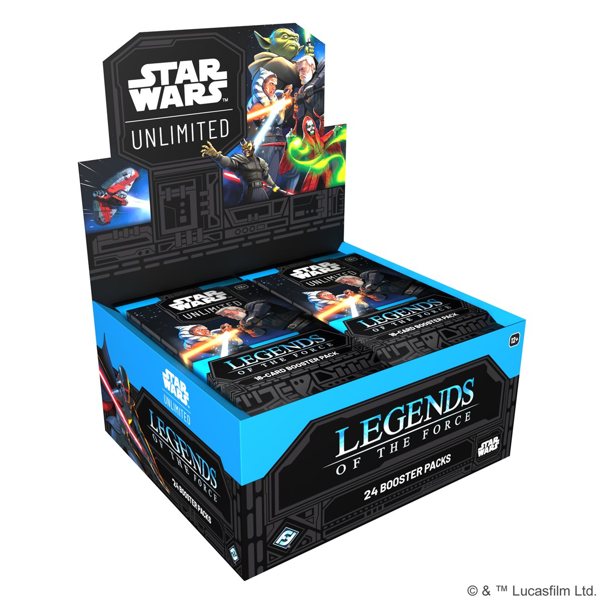 Star Wars: Unlimited - Legends of the Force - Booster Display (24 un.) (EN)