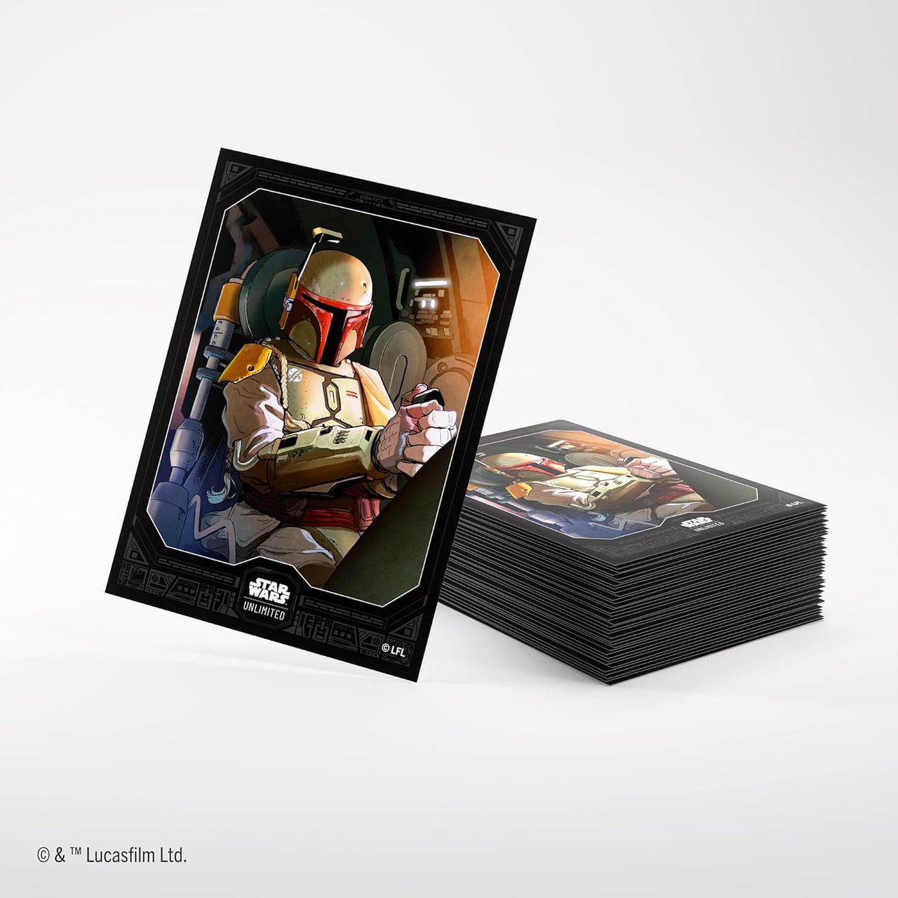Star Wars: Unlimited: Art Sleeves: Boba Fett (60) (ML)