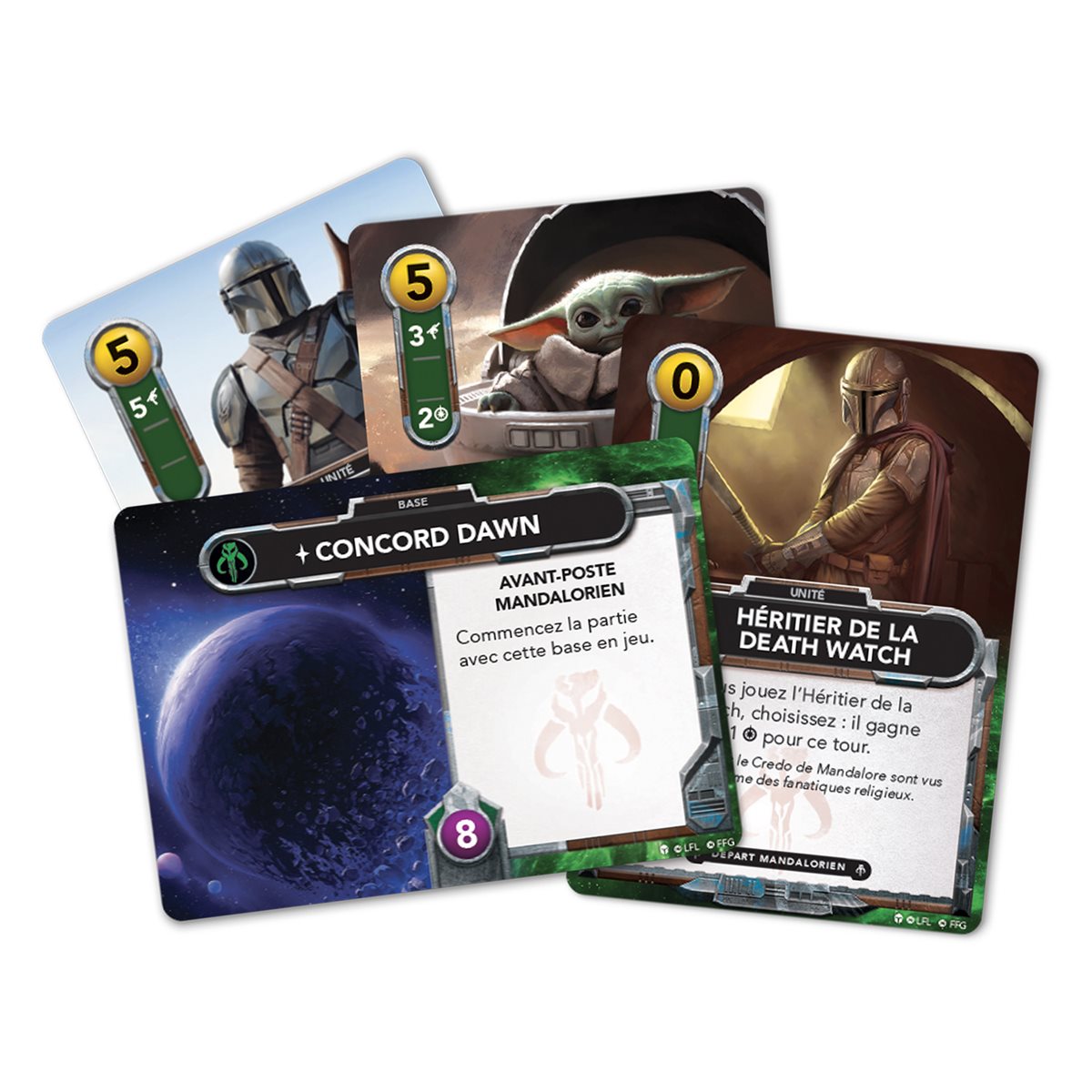 Star Wars: The Deckbuilding Game: Mandaloriens - Paquet de Faction (FR)