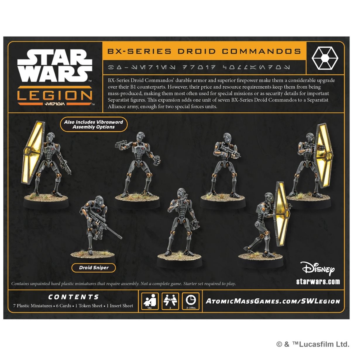 Star Wars: Legion: Commandos Droides BX-Series (ML)